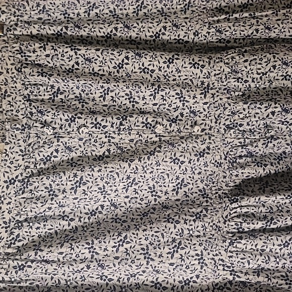 MADEWELL Button-Front Tiered Maxi Skirt In Florentine Floral Ditsy - Picture 8 of 16